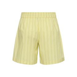 JDY Mio mw shorts - French Vanilla LEMON DROP & BLACK