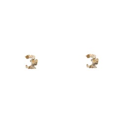 PIECES Patricia øreringe - Gold Colour