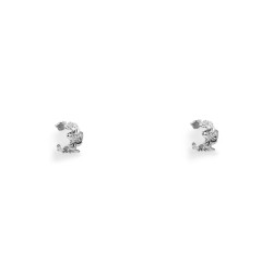 PIECES Patricia øreringe - Silver Colour