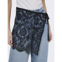 JDY Nela blonde tørklæde - Black