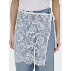 JDY Nela blonde tørklæde - White