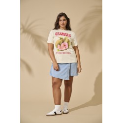 ONLY CARMAKOMA Jenny kortærmet t-shirt - Birch