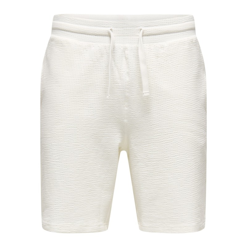ONLY & SONS Kian Life Seers shorts - Cloud Dancer