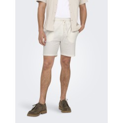ONLY & SONS Kian Life Seers shorts - Cloud Dancer