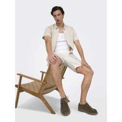 ONLY & SONS Kian Life Seers shorts - Cloud Dancer