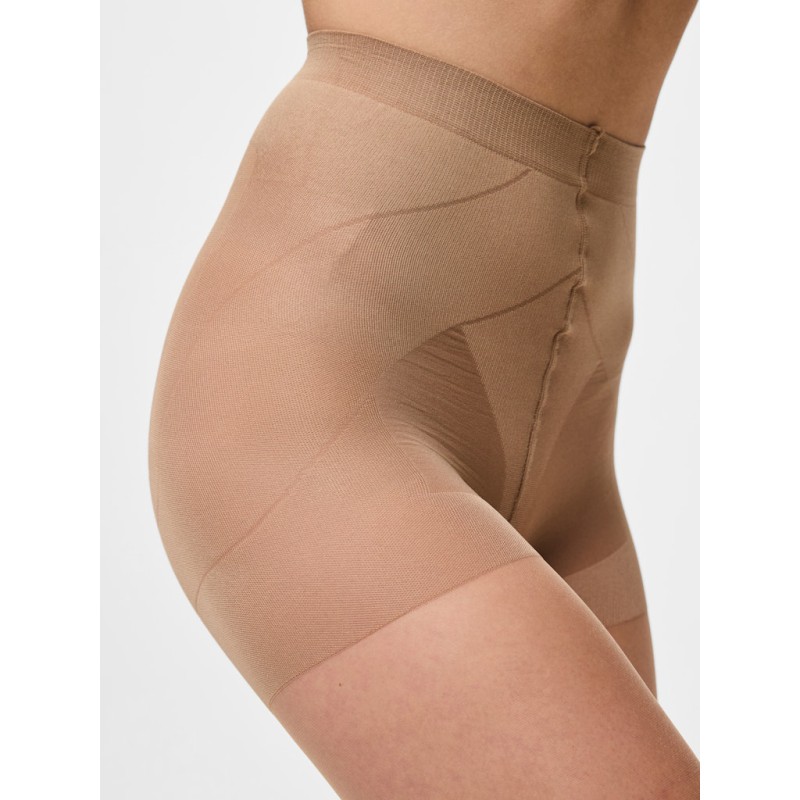 PIECES Shaper 15 den tights - Tan