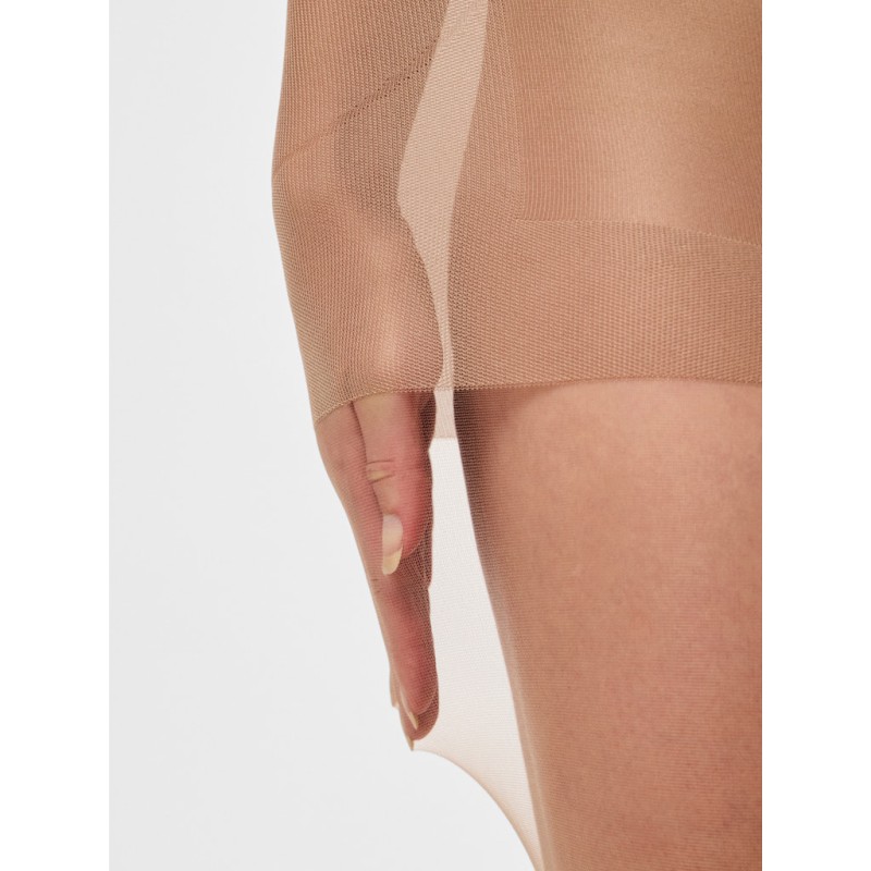 PIECES Shaper 15 den tights - Tan