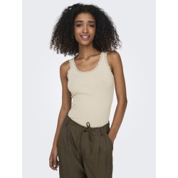 ONLY Sara Sharai Blonde Tanktop - Peyote