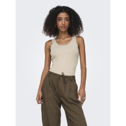 ONLY Sara Sharai Blonde Tanktop - Peyote
