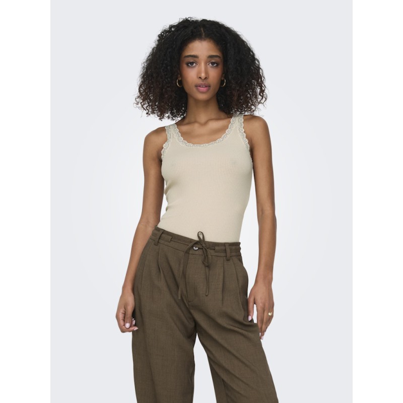 ONLY Sara Sharai Blonde Tanktop - Peyote