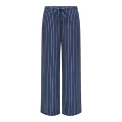 JDY Power wide bukser - Insignia Blue