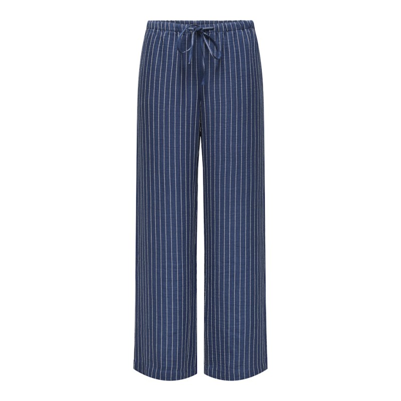 JDY Power wide bukser - Insignia Blue