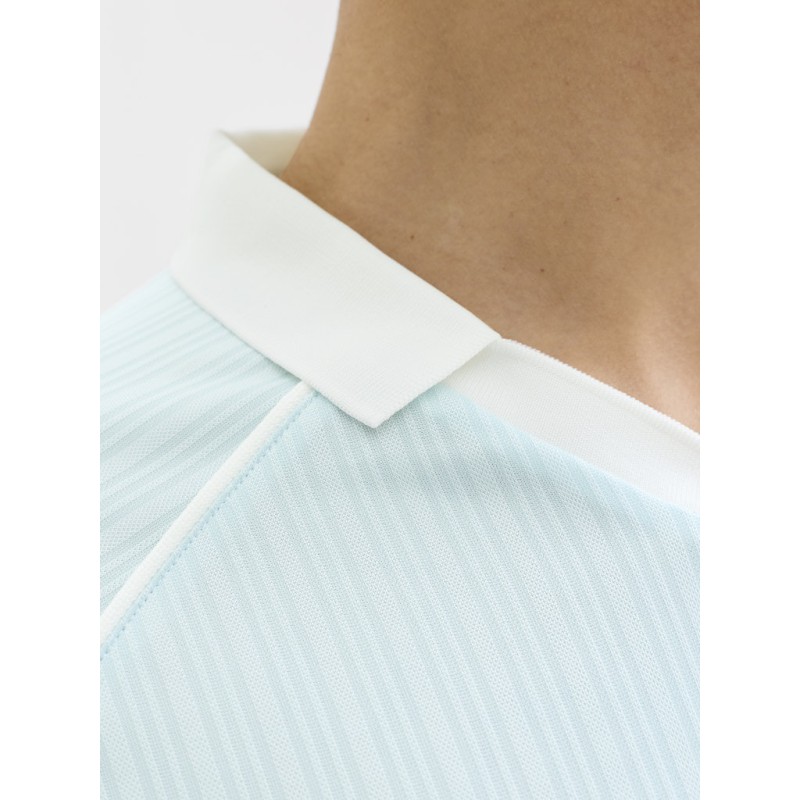 JACK & JONES Eterna football kortærmet polo - Omphalodes
