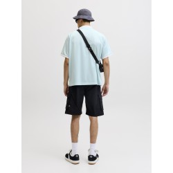 JACK & JONES Eterna football kortærmet polo - Omphalodes