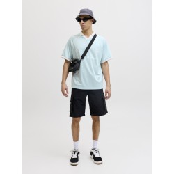 JACK & JONES Eterna football kortærmet polo - Omphalodes