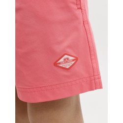 JACK & JONES JUNIOR Maui splash magic badeshorts - Hot coral