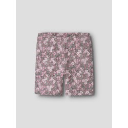 NAME IT MINI Vayo korte leggings - Mesa Rose Rose Flowers