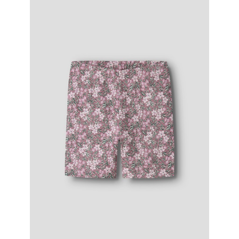 NAME IT MINI Vayo korte leggings - Mesa Rose Rose Flowers