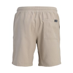 JACK & JONES PLUS Jaiden waffle resort shorts - Vintage Khaki