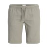 JACK & JONES PLUS Jaiden waffle resort shorts - Vetiver