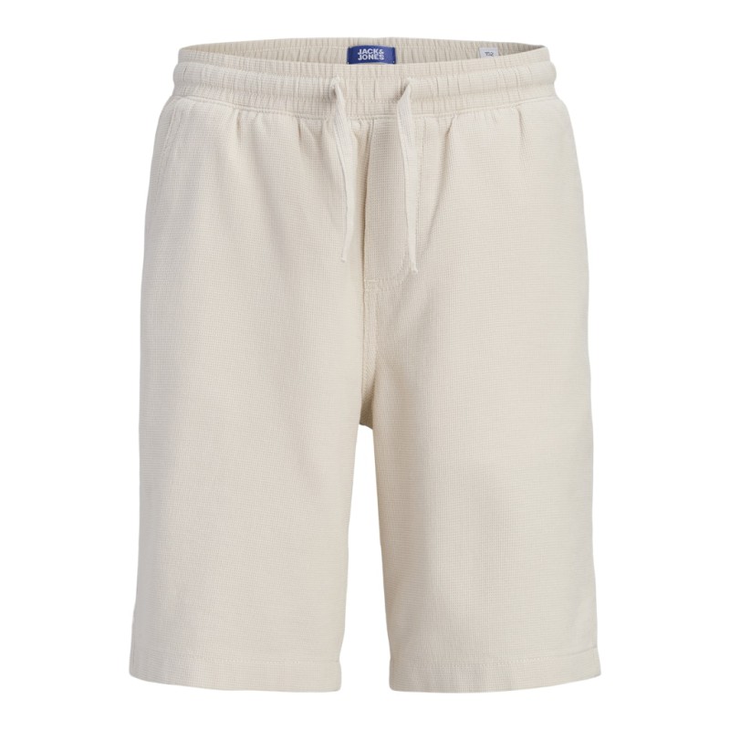 JACK & JONES JUNIOR Jaiden waffle resort shorts - Moonbeam