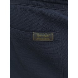 JACK & JONES JUNIOR Jaiden waffle resort shorts - Navy Blazer