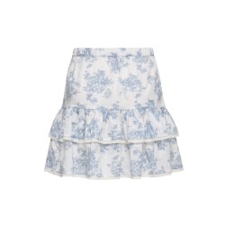 JDY Alberte mw layer nederdel - Cloud Dancer