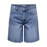 ONLY Lumi mom denim shorts - Medium Blue Denim