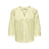 JDY Nelly trekvartærmet bluse - Double Cream