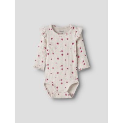 NAME IT Baby Jelly langærmet bodystocking - Peyote Melange