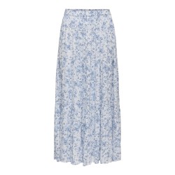 ONLY Luna long nederdel - Bright White