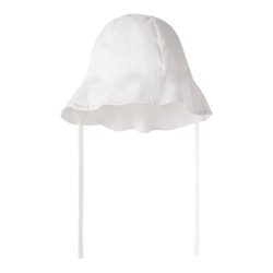 NAME IT Baby Zilu UV Hat M/ Øreklapper - Cloud Dancer
