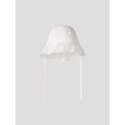 NAME IT Baby Zilu UV Hat M/ Øreklapper - Cloud Dancer