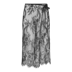JDY Winnie blonde tørklæde - Black