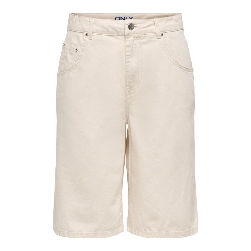 ONLY Mate-silla baggy long shorts - Whitecap Gray