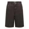 ONLY Mate-silla baggy long shorts - Coffee Bean