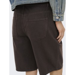 ONLY Mate-silla baggy long shorts - Coffee Bean