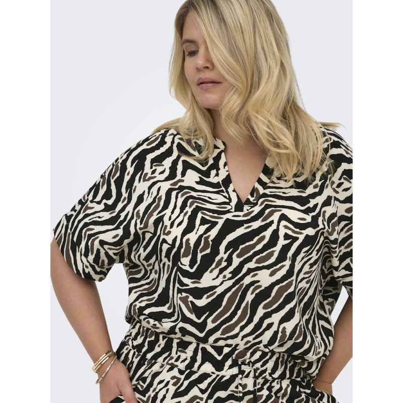 ONLY CARMAKOMA Elite kortærmet t-shirt - Black