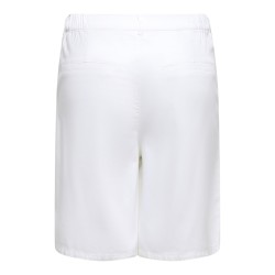 ONLY CARMAKOMA Davina-soft bermuda shorts - Bright White