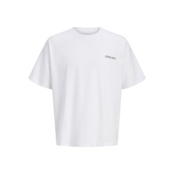 JACK & JONES PLUS Terna kortærmet script t-shirt - Bright White