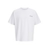 JACK & JONES PLUS Terna kortærmet script t-shirt - Bright White
