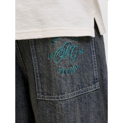 JACK & JONES Billy Jax denim jorts - Blue Denim / Tint