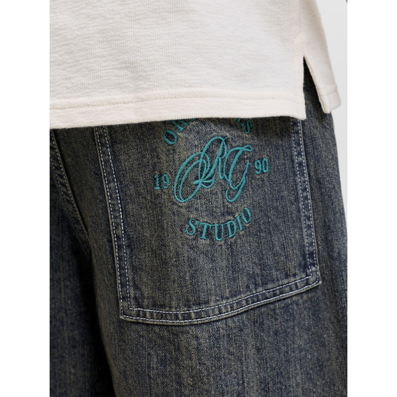 JACK & JONES Billy Jax denim jorts - Blue Denim / Tint