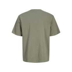JACK & JONES PLUS Gradient kortærmet print t-shirt - Vetiver