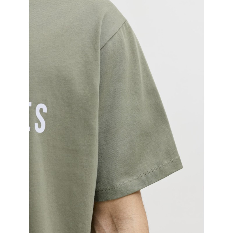 JACK & JONES PLUS Gradient kortærmet print t-shirt - Vetiver