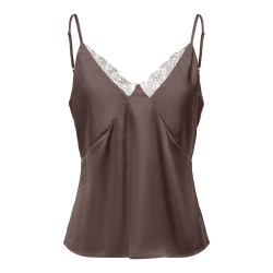 ONLY Faraya strop satin blone top - Shopping Bag