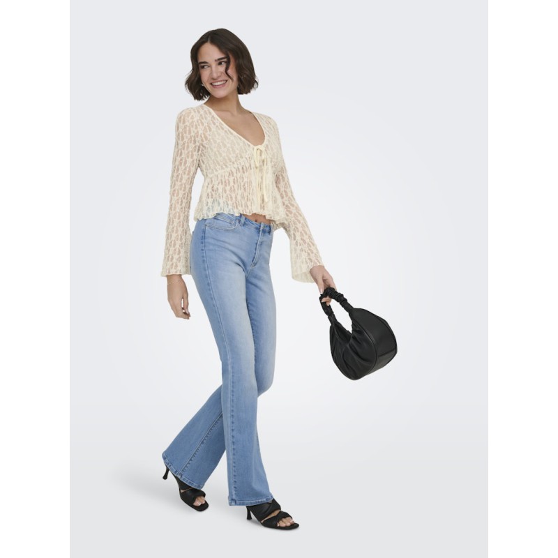 ONLY Aya blonde cardigan - Birch