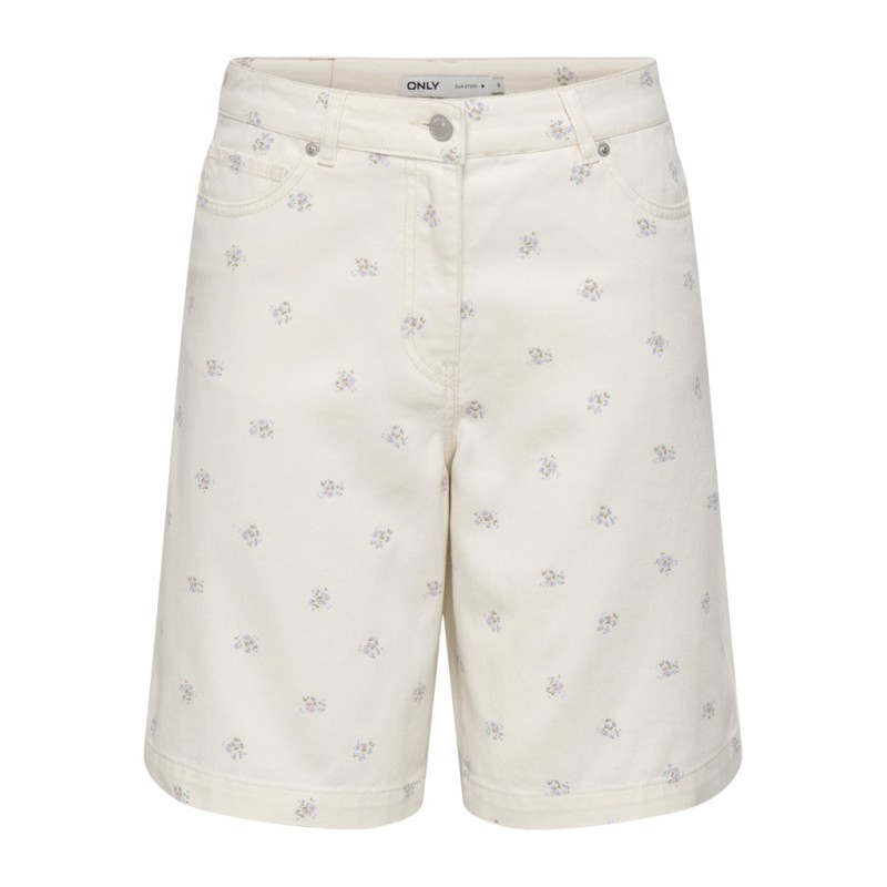 ONLY Naomi bermuda shorts - Egret