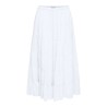 ONLY Kelly long nederdel - Bright White