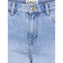 ONLY Zagu-doris midi denim shorts - Medium Blue Denim